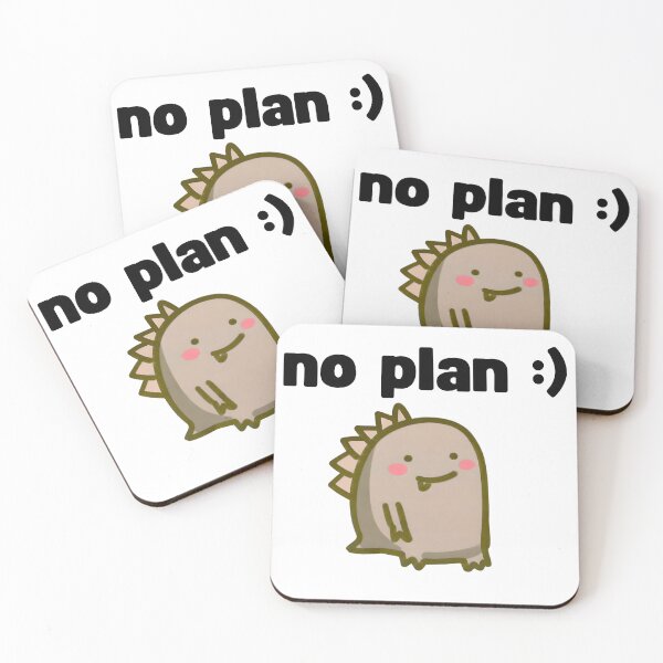 Item preview, cute no plan yellow dinosaur designed and sold by Rockveil Co..