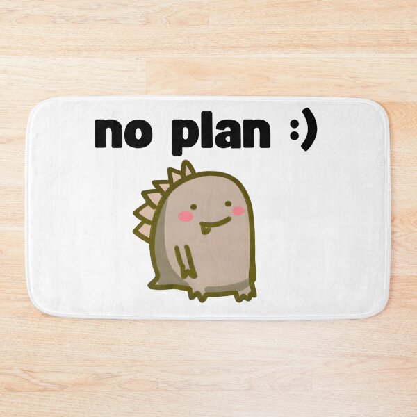 Item preview, cute no plan yellow dinosaur designed and sold by Rockveil Co..