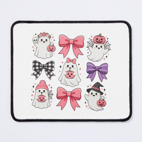 Item preview, Cute Pink Coquette Ghosts and Bows Halloween designed and sold by Steele-Art.