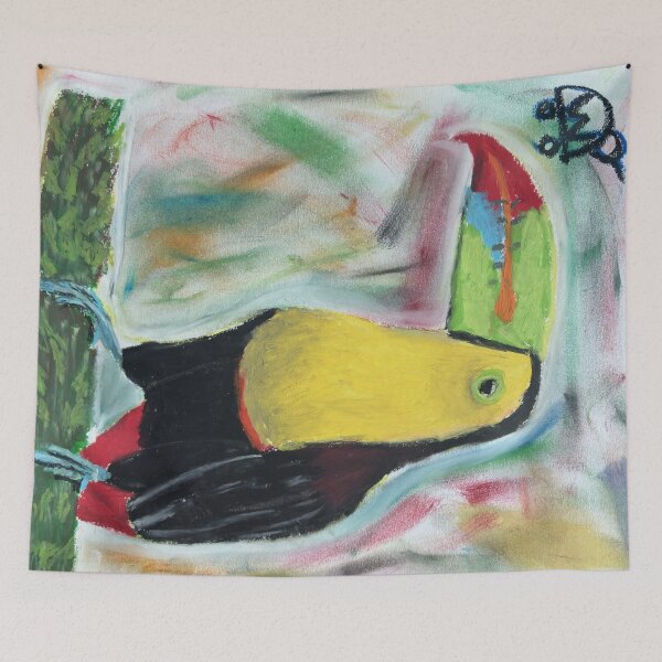 Item preview, Keel-billed Toucan designed and sold by woodland-towers.