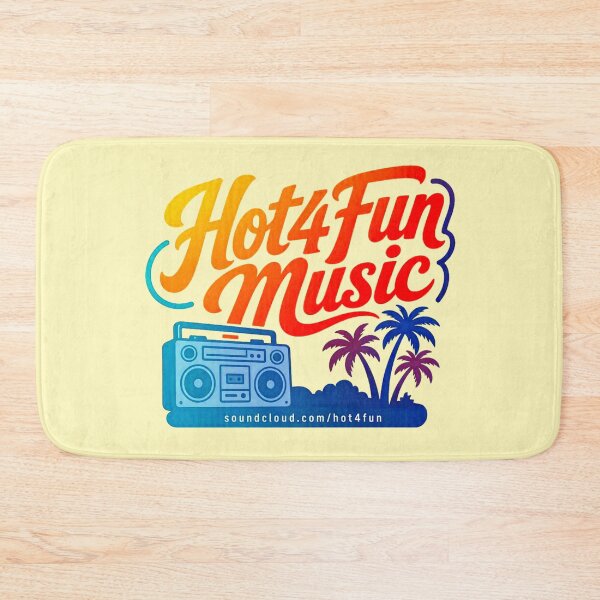 Item preview, Hot4Fun Music Vintage Boombox Beach designed and sold by Hot4Shirt.