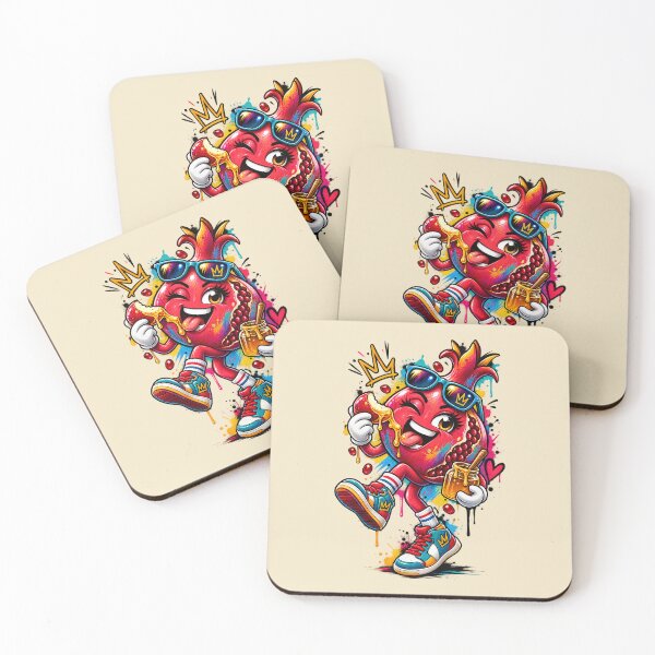 Item preview, Cute Rosh Hashanah Pomegranate Eating Apple and Honey designed and sold by OMdesign10.