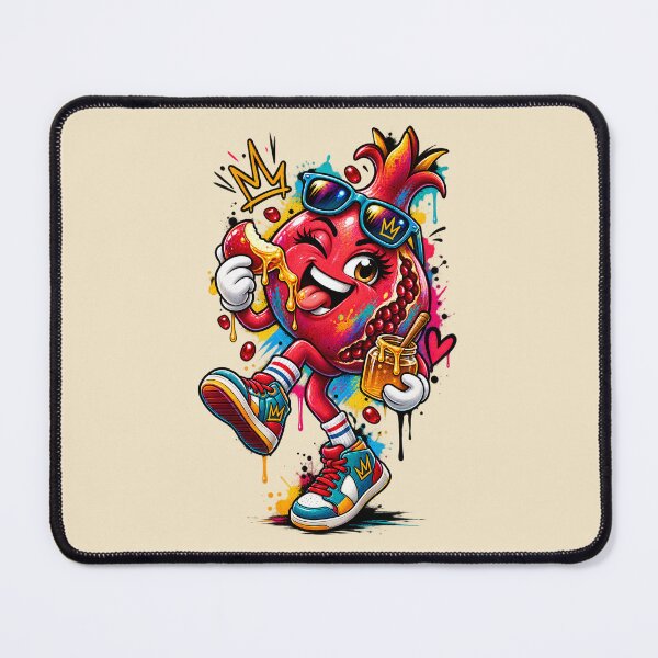 Item preview, Cute Rosh Hashanah Pomegranate Eating Apple and Honey designed and sold by OMdesign10.