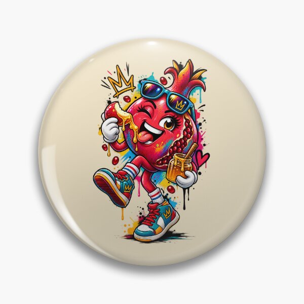 Item preview, Cute Rosh Hashanah Pomegranate Eating Apple and Honey designed and sold by OMdesign10.