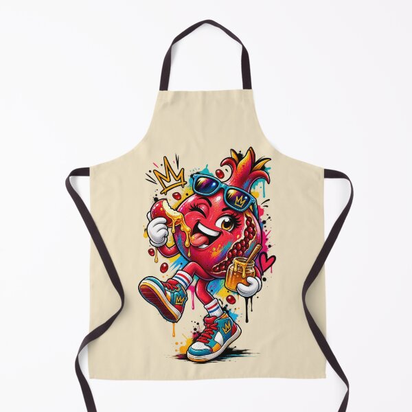 Item preview, Cute Rosh Hashanah Pomegranate Eating Apple and Honey designed and sold by OMdesign10.
