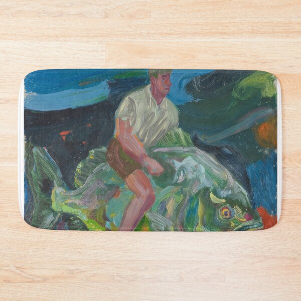 Item preview, Man Riding a Giant Fish designed and sold by that summer of ours.