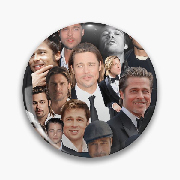 Item preview, Brad Pitt Sexy Collage designed and sold by Valentina Piras.