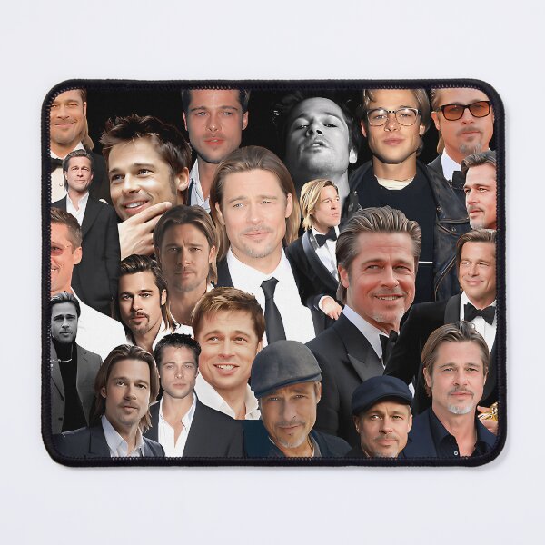 Item preview, Brad Pitt Sexy Collage designed and sold by Valentina Piras.