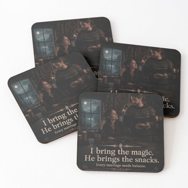 Item preview, Norwegian Witch Magic And Snacks Quote Art designed and sold by NorwegianWitch.