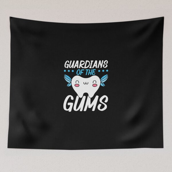 Item preview, Guardian of the Gums Cute Tooth Cartoon designed and sold by soperstru.