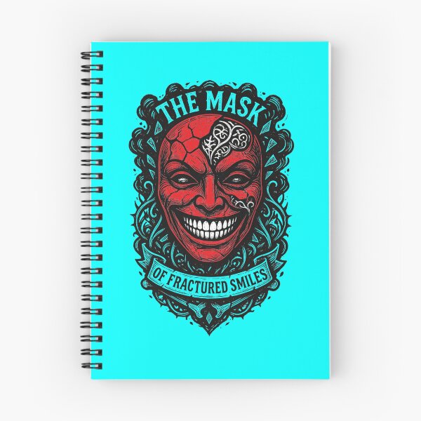 Item preview, Fractured Smiles Demon Mask designed and sold by MarCinu Art.
