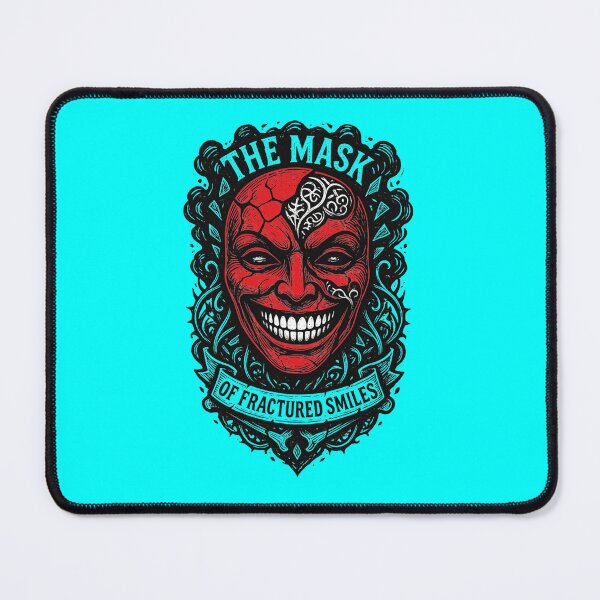 Item preview, Fractured Smiles Demon Mask designed and sold by MarCinu Art.