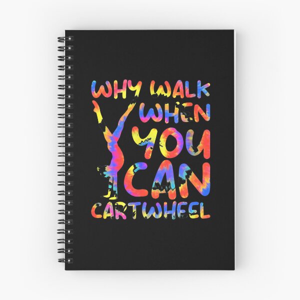 Item preview, Why Walk When You Can Cartwheel Tie Dye designed and sold by cottewna.