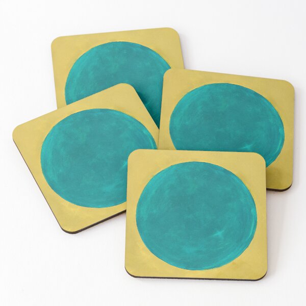 Item preview, Mustard Yellow and Turquoise designed and sold by TaschArt.