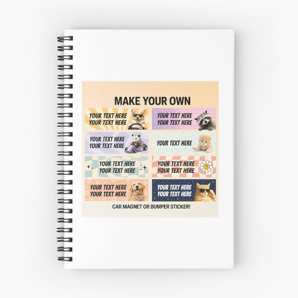 Item preview, Custom Bumper Sticker Make Your Own Personalized Car Magnet Y2K Retro Custom Text Vinyl Meme Car Decal Cute Aesthetic Bumper Magnet  designed and sold by ESPA-sop.