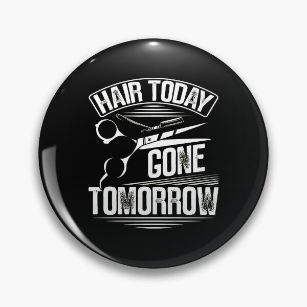 Item preview, Hair Today Gone Tomorrow Barber Scissors Comb Design designed and sold by cottewna.