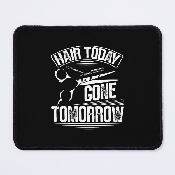 Item preview, Hair Today Gone Tomorrow Barber Scissors Comb Design designed and sold by cottewna.
