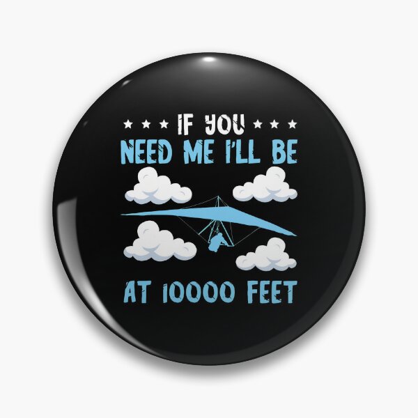 Item preview, Hang Glider 10000 Feet Adventure Quote designed and sold by cottewna.