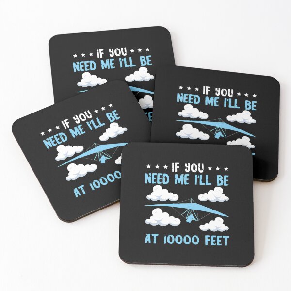 Item preview, Hang Glider 10000 Feet Adventure Quote designed and sold by cottewna.