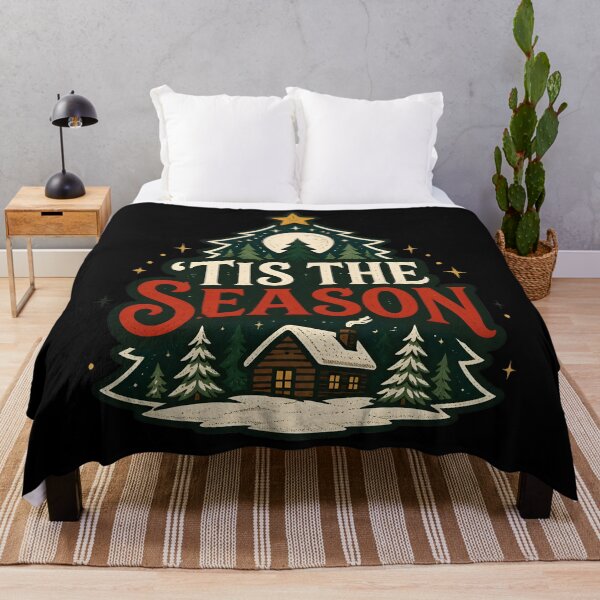 Item preview, 'Tis the Season Creative Quote Shape Christmas Design designed and sold by KristenosNehk.