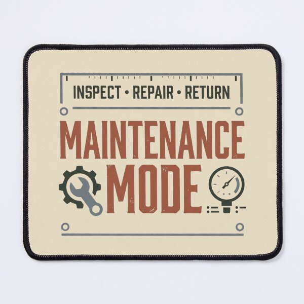 Item preview, Maintenance Mode Industrial Technician designed and sold by Amr Darwish Graphic designer.