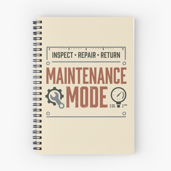 Item preview, Maintenance Mode Industrial Technician designed and sold by Amr Darwish Graphic designer.