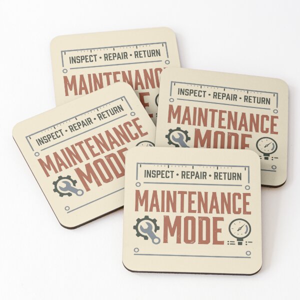 Item preview, Maintenance Mode Industrial Technician designed and sold by Amr Darwish Graphic designer.