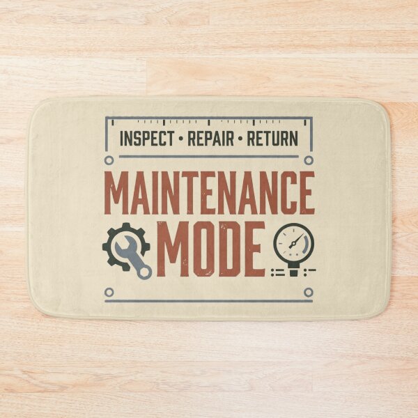 Item preview, Maintenance Mode Industrial Technician designed and sold by Amr Darwish Graphic designer.