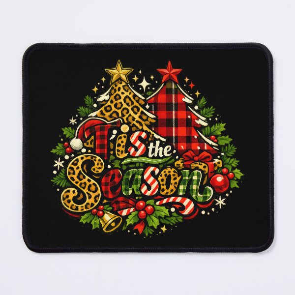 Item preview, 'Tis the Season Mixed Pattern Typography Christmas Design designed and sold by KristenosNehk.