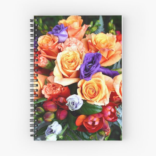 Item preview, A bouquet in orange and purple designed and sold by Faerieglen.