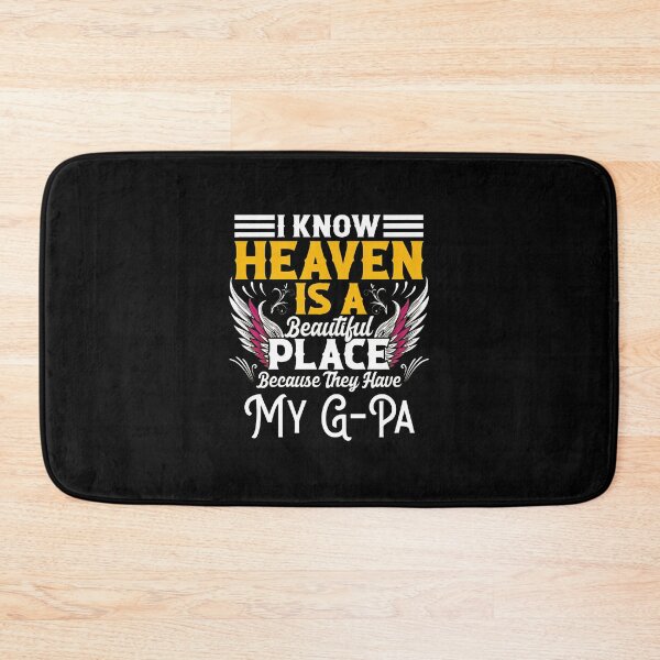 Item preview, Heaven Is A Beautiful Place My G-Pa Memorial designed and sold by cottewna.