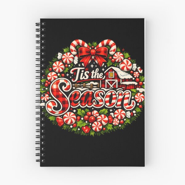 Item preview, 'Tis the Season Candy Cane and Peppermint Christmas Design designed and sold by KristenosNehk.