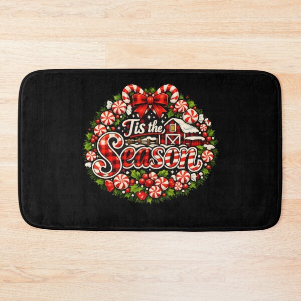 Item preview, 'Tis the Season Candy Cane and Peppermint Christmas Design designed and sold by KristenosNehk.