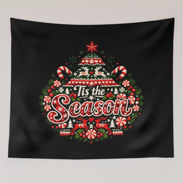 Item preview, 'Tis the Season Nordic Scandinavian Christmas Design designed and sold by KristenosNehk.