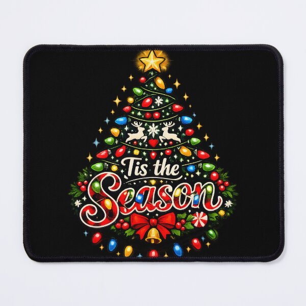 Item preview, 'Tis the Season Christmas Lights Pattern Christmas Design designed and sold by KristenosNehk.