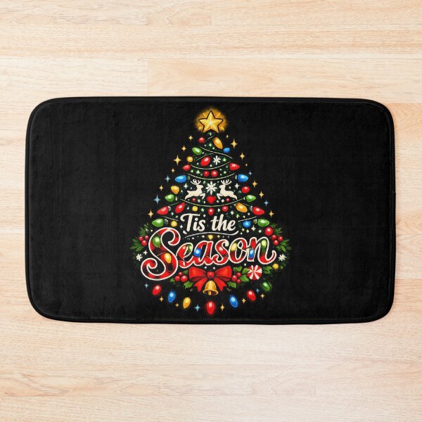 Item preview, 'Tis the Season Christmas Lights Pattern Christmas Design designed and sold by KristenosNehk.