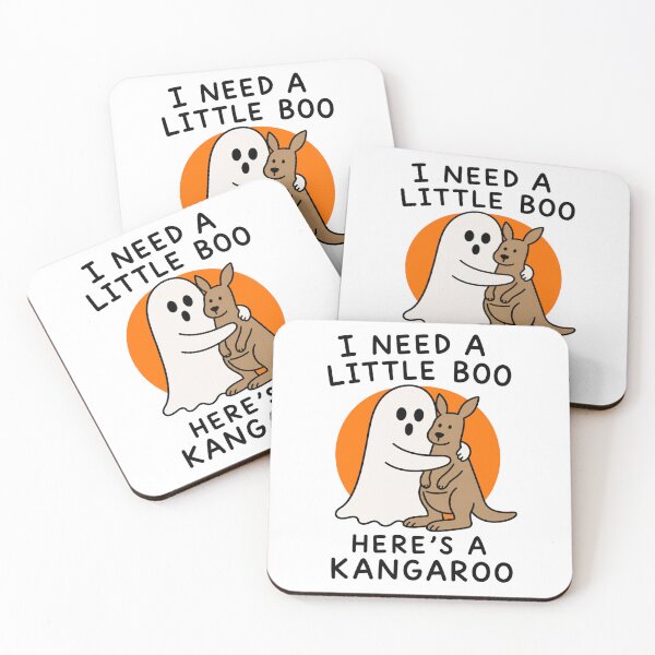 Item preview, I Need a Little Boo Here’s a Kangaroo designed and sold by MonkiFlipp.