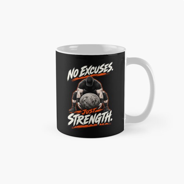 Item preview, No Excuses. Just Strength. – Strongman t-shirts designed and sold by LST-Desings.