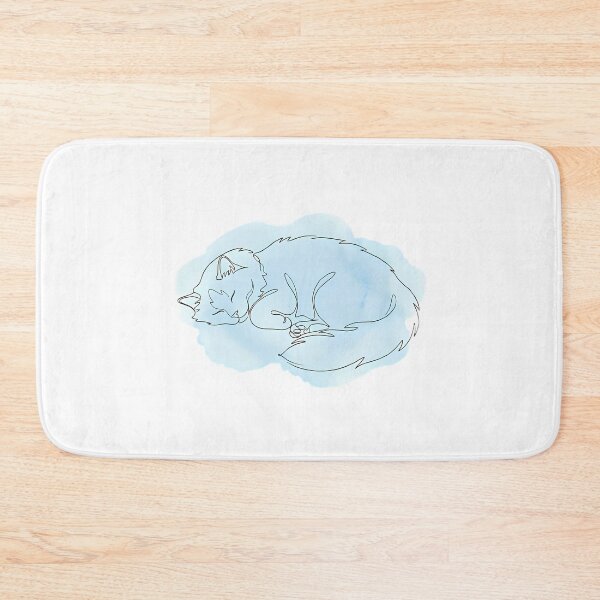 Item preview, Ragdoll Cat Boho Line Art Sleeping Cat Gift designed and sold by GTFullShop.
