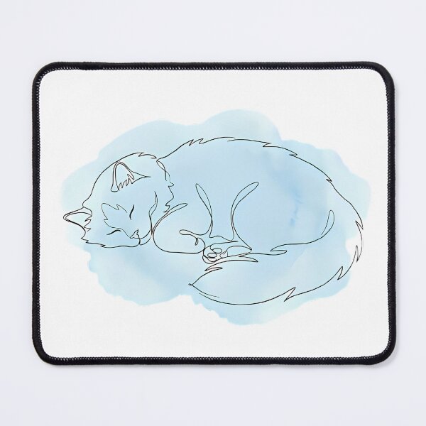 Item preview, Ragdoll Cat Boho Line Art Sleeping Cat Gift designed and sold by GTFullShop.
