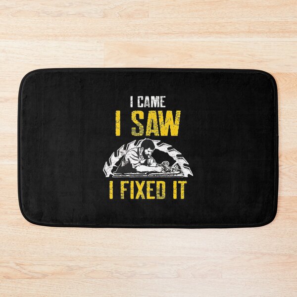 Item preview, I Came I Saw I Fixed It Woodworking Retro Design designed and sold by arnitzhugu.