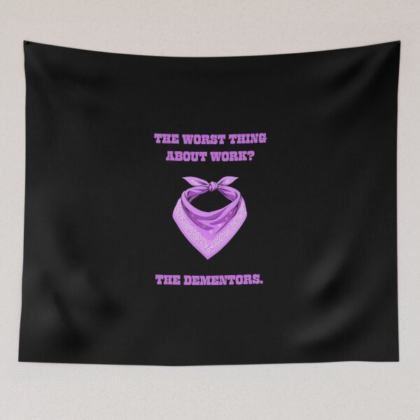 Item preview, Worst Thing About Work The Dementors Funny Parody designed and sold by Mircea786.