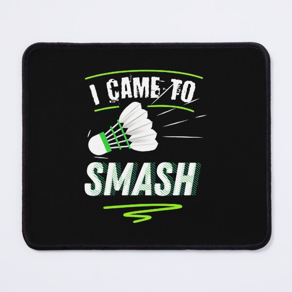 Item preview, I Came To Smash Badminton Shuttlecock Graphic designed and sold by soperstru.