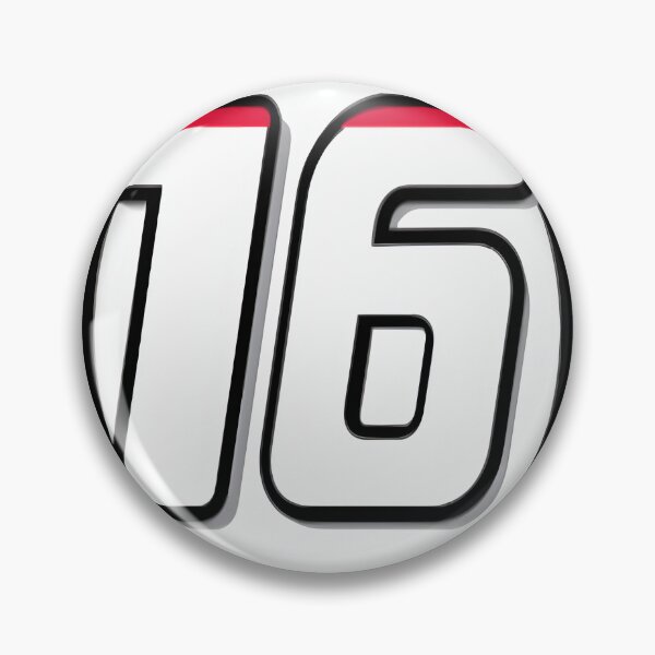 Item preview, Leclerc 16 F1 Racing Red Number | ⭐⭐⭐⭐⭐ designed and sold by tuffcookiet.