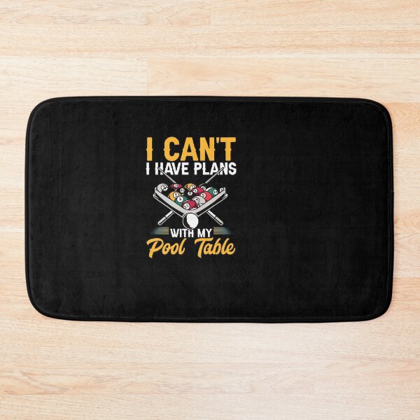 Item preview, I Cant Have Plans With My Pool Table Funny Billiard Player Gift designed and sold by soperstru.