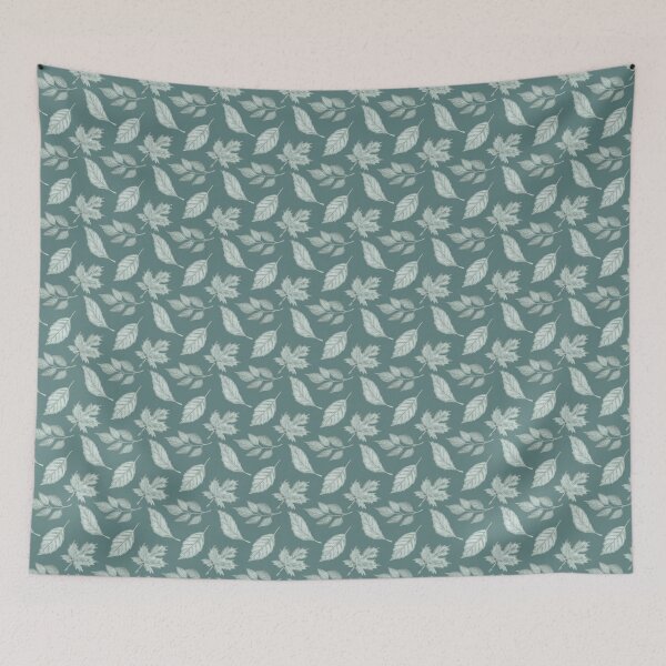 Item preview, Earthy Sage Green Leaf Pattern | Soft Botanical Art designed and sold by ​Jyoti Digital Artist.
