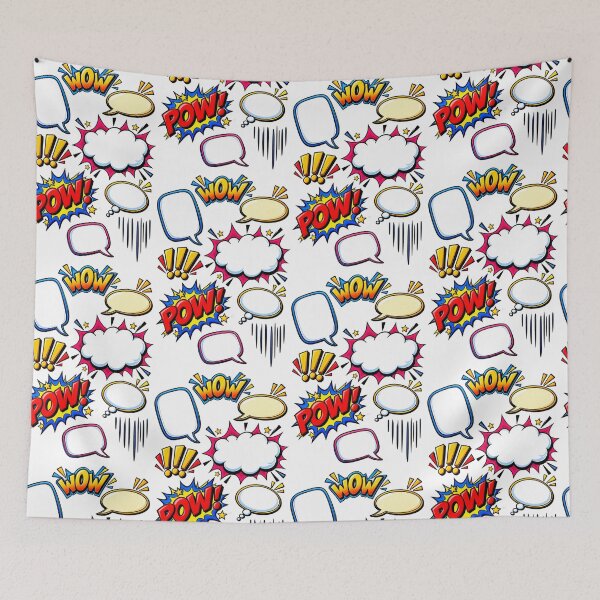 Item preview, Comic Book Pop Art – WOW! POW! designed and sold by Suzaku Studio.