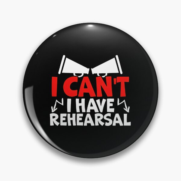 Item preview, I Can't I Have Rehearsal Megaphone Performer Gift designed and sold by arnitzhugu.
