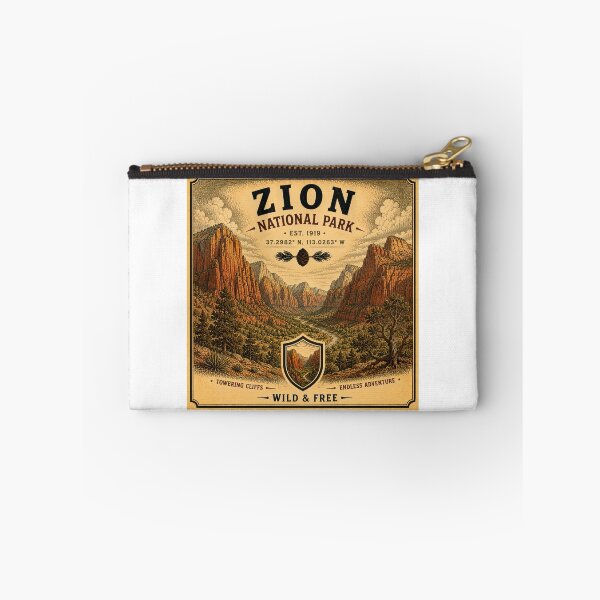 Item preview, Vintage Zion National Park Utah Adventure designed and sold by T-Motive.