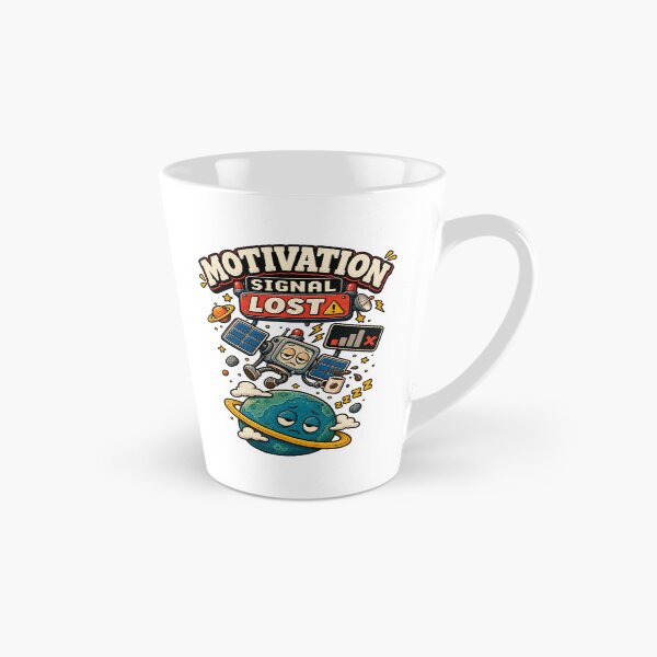 Item preview, Motivation Signal Lost – Funny Low Energy Retro Space designed and sold by NarpLTD.